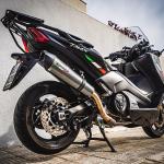 Scarico GPR compatibile con Yamaha T-Max 530 2012-2016 - Gpe Ann. Poppy