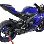 Scarico GPR compatibile con Yamaha Yzf R6 2017-2025 - Furore Evo4 Nero