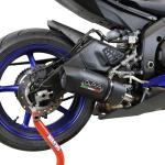 Scarico GPR compatibile con Yamaha Yzf R6 2017-2025 -  Furore Nero -  Terminale di scarico racing -  con raccordo -  senza omologazione