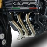 Scarico GPR compatibile con Yamaha Mt-09 Tracer 900 2017-2020 - Furore Evo4 Nero