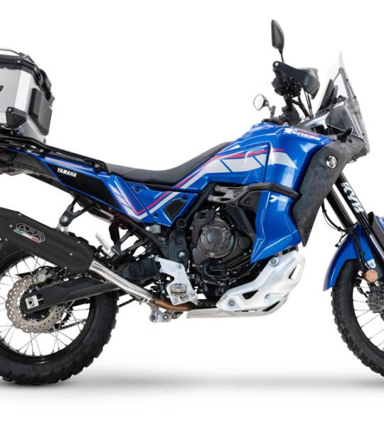 Scarico GPR compatibile con Yamaha Tenere 700 2024-2025 - Furore-X Titanio Nero
