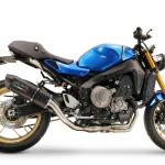 Scarico GPR compatibile con Yamaha XSR900 2022-2024 - Furore Evo4 Nero