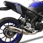 Scarico GPR compatibile con Yamaha Mt 125 2020-2020 - Deeptone Inox