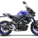 Scarico GPR compatibile con Yamaha Mt 125 2020-2020 - Furore Evo4 Nero