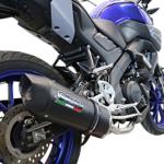 Scarico GPR compatibile con Yamaha Mt 125 2020-2020 - Furore Evo4 Nero