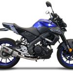 Scarico GPR compatibile con Yamaha Mt 125 2021-2025 - M3 Inox 