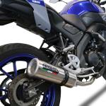 Scarico GPR compatibile con Yamaha Mt 125 2021-2025 - M3 Inox 