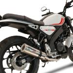 Scarico GPR compatibile con Yamaha XSR 125 2021-2025 - M3 Inox 