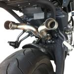 Scarico GPR compatibile con Yamaha MT03 660 2006-2013 -  Gpe Ann. titanium -  Coppia di terminali di scarico omologati -  forniti con db killer removibili e raccordi specifici