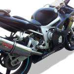 Scarico GPR compatibile con Yamaha Yzf R6 1999-2002 - Trioval