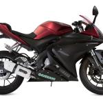 Scarico GPR compatibile con Yamaha Yzf-R 125  2014-2016 -  Albus Ceramic -  Scarico completo omologato - fornito con db killer estraibile e collettore