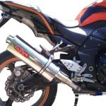 Scarico GPR compatibile con Kawasaki Z 1000 2007-2009 - Trioval