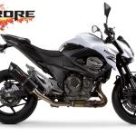 Scarico GPR compatibile con Kawasaki Z 800 2009-2016 - Furore Nero