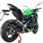 Scarico GPR compatibile con Kawasaki Z 900 E 2017-2020 -  Gpe Ann. Poppy -  Scarico omologato -  silenziatore con db killer estraibile e raccordo specifico