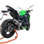 Scarico GPR compatibile con Kawasaki Z 900 E 2020-2024 -  Gpe Ann. titanium -  Scarico omologato -  silenziatore con db killer estraibile e raccordo specifico