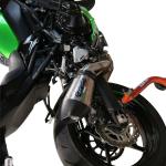 Scarico GPR compatibile con Kawasaki Z 900 E 2017-2020 -  Gpe Ann. titanium -  Scarico omologato -  silenziatore con db killer estraibile e raccordo specifico