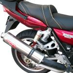Scarico GPR compatibile con Kawasaki ZRX-1100 1998-2001 - Inox Tondo