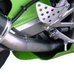 Scarico GPR compatibile con Kawasaki Zx-6R 636 2003-2004 - Furore Nero