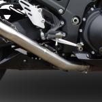 Scarico GPR compatibile con Kawasaki Zzr 1400 2017-2022 - GP Evo4 Titanium